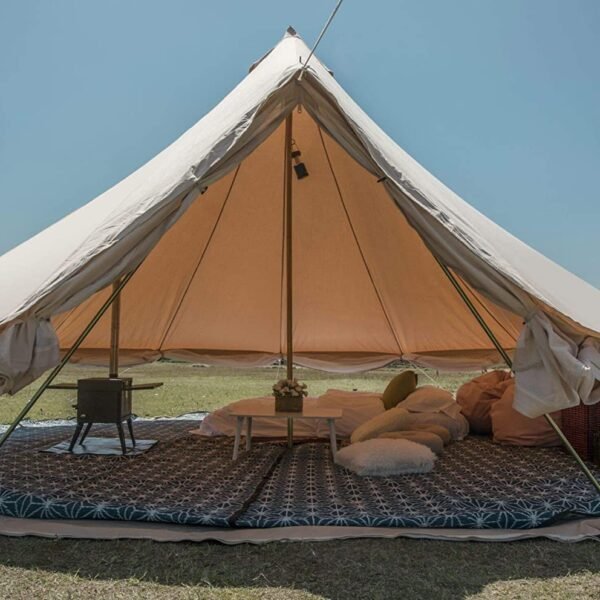 Breathable 100% Cotton Canvas Bell Tent