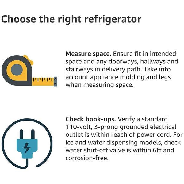 36 Side-by-Side Refrigerator and Freezer, White