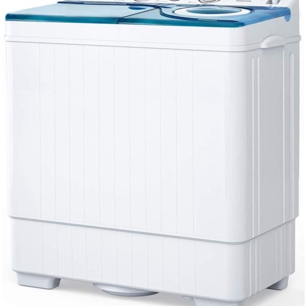 KUPPET Compact Twin Tub Mini Washing Machine 26lbs Capacity