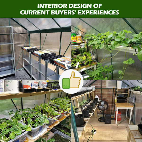 6x8 Hobby Greenhouse