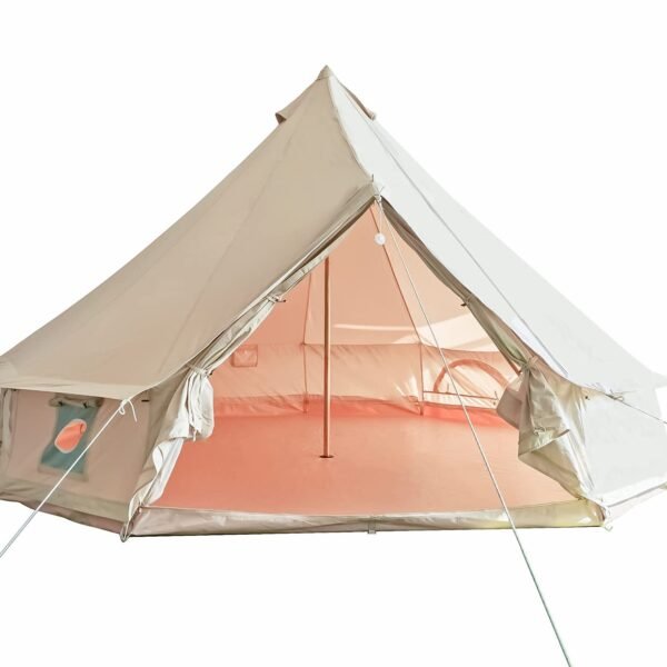 Waterproof Cotton Canvas Yurt for Family Glamping