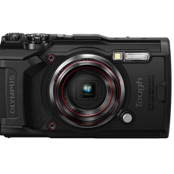 OLYMPUS Tough TG-6 Waterproof Camera, Red