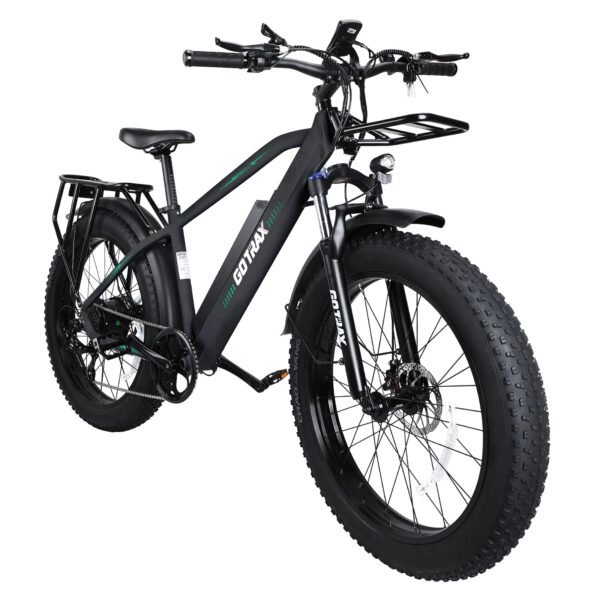 26" Electric Bike 4" Wide Fat Tire