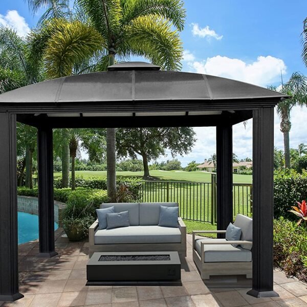 12'x16' Aspen Hard Top Gazebo
