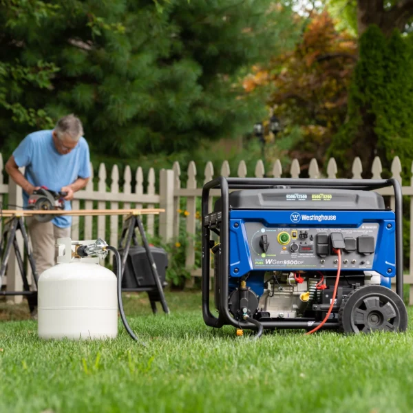 Westinghouse 12, 500 Peak Watt Dual Fuel Portable Generator