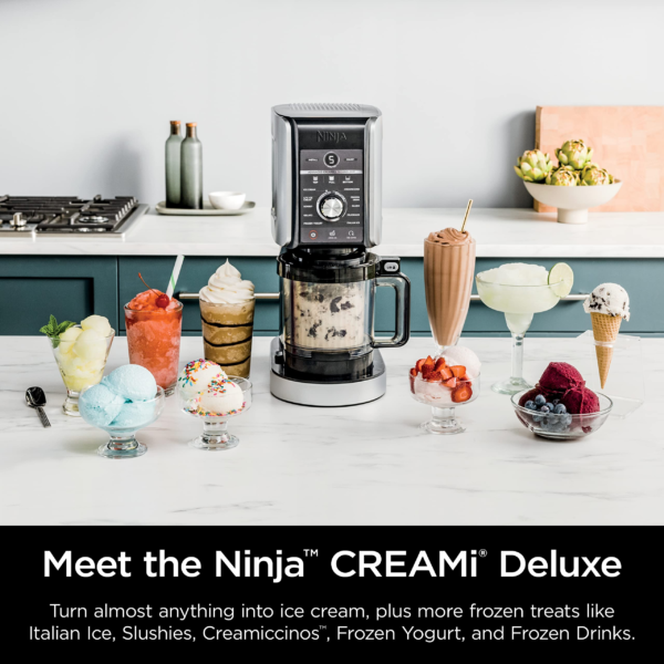 Ninja NC501 CREAMi Deluxe 11-in-1 Ice Cream & Frozen Treat