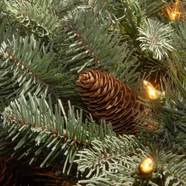 Frosted Arctic 90'' Lighted Artificial Spruce Christmas Tree