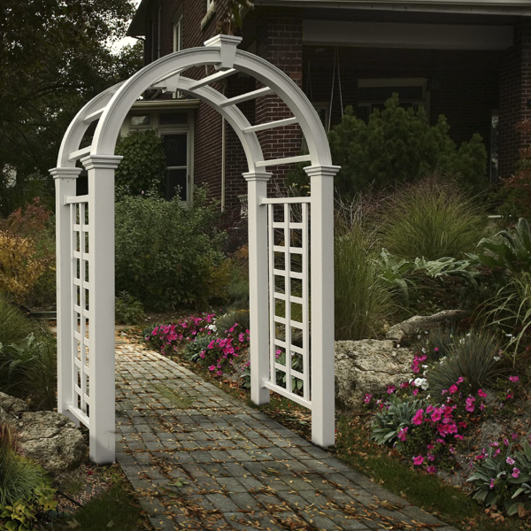 Nantucket Deluxe 60W x 94H Vinyl Arbor