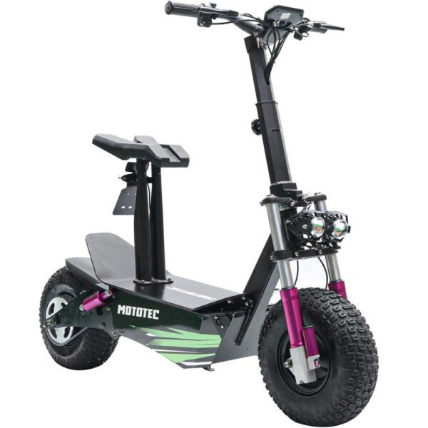 Electric Fat Tire Scooter - Motor Adults Off Road Scooters