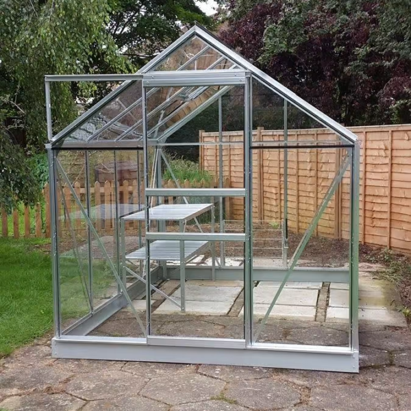 Vitavia 8x6 Venus 5000 Greenhouse - Horticultural Glass