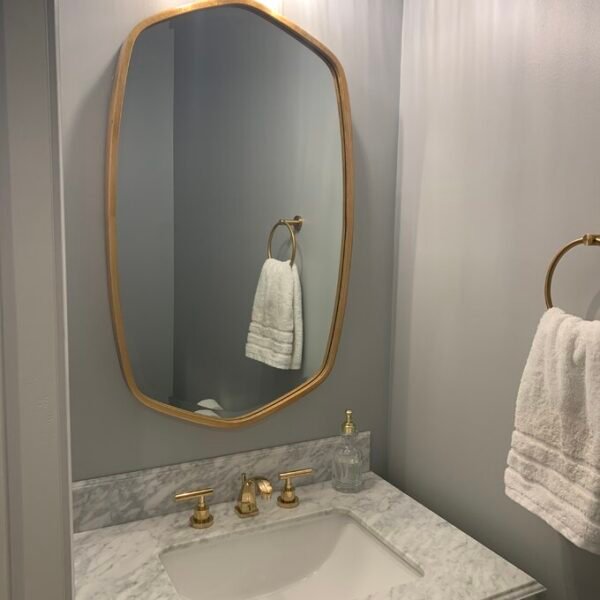 Luco Irregular Metal Wall Mirror