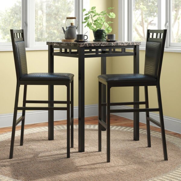 Kissner 2 - Person Bar Height Dining Set