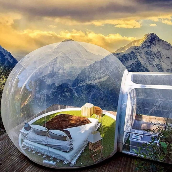 Outdoor Inflatable Bubble Tent Large DIY Home