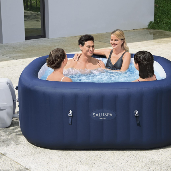 71-Inch x 26-Inch 6 Person Inflatable Hot Tub Spa