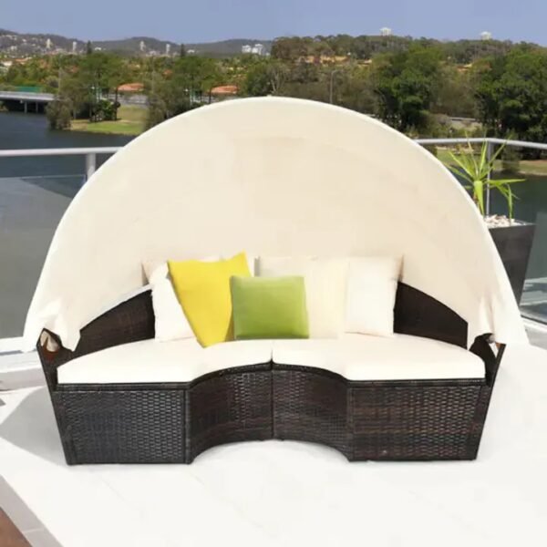 Costway Patio Rattan Daybed