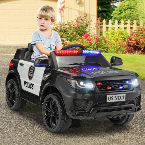 12V Kids Ride on Police Car with Remote Control